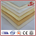 Polyester filter fabric stainless steel fiber needle felt